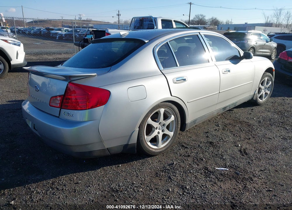 2004 INFINITI G35X VIN: JNKCV51F34M720212