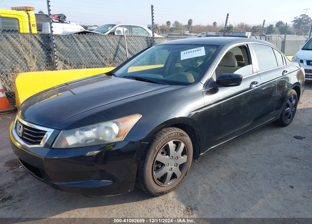 2009 HONDA ACCORD 2.4 LX VIN: 1HGCP26379A033382