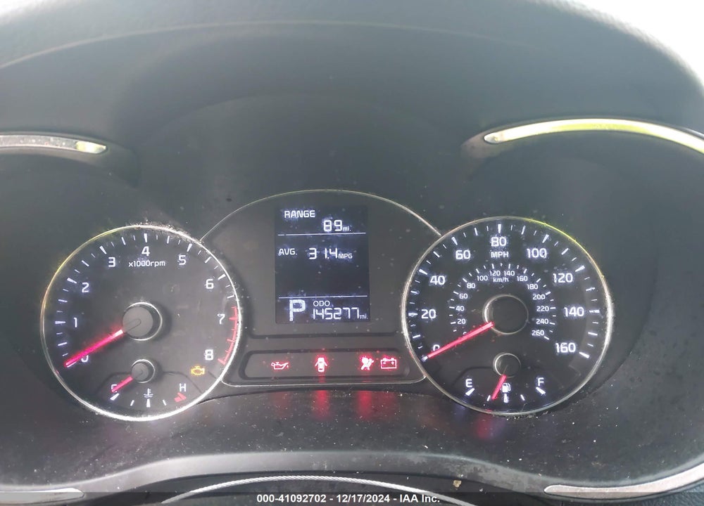 2016 KIA FORTE VIN: KNAFK4A6XG5591950