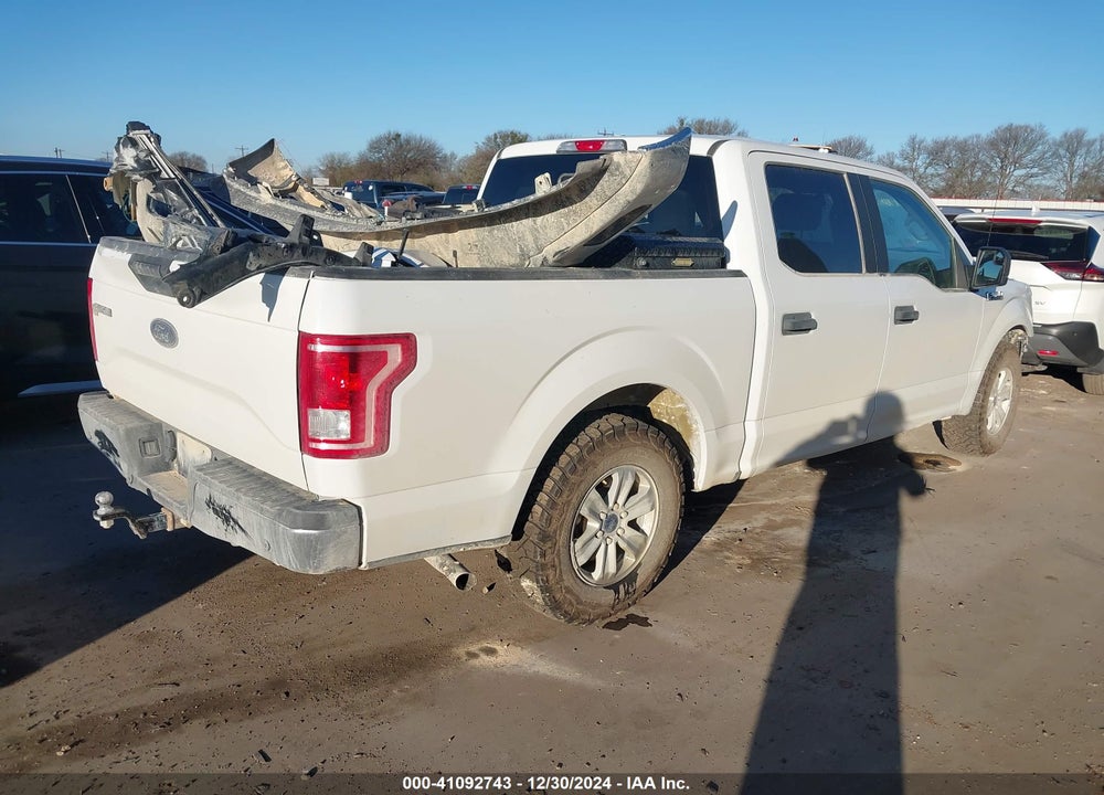 2017 FORD F-150 XL VIN: 1FTEW1C8XHFB12910