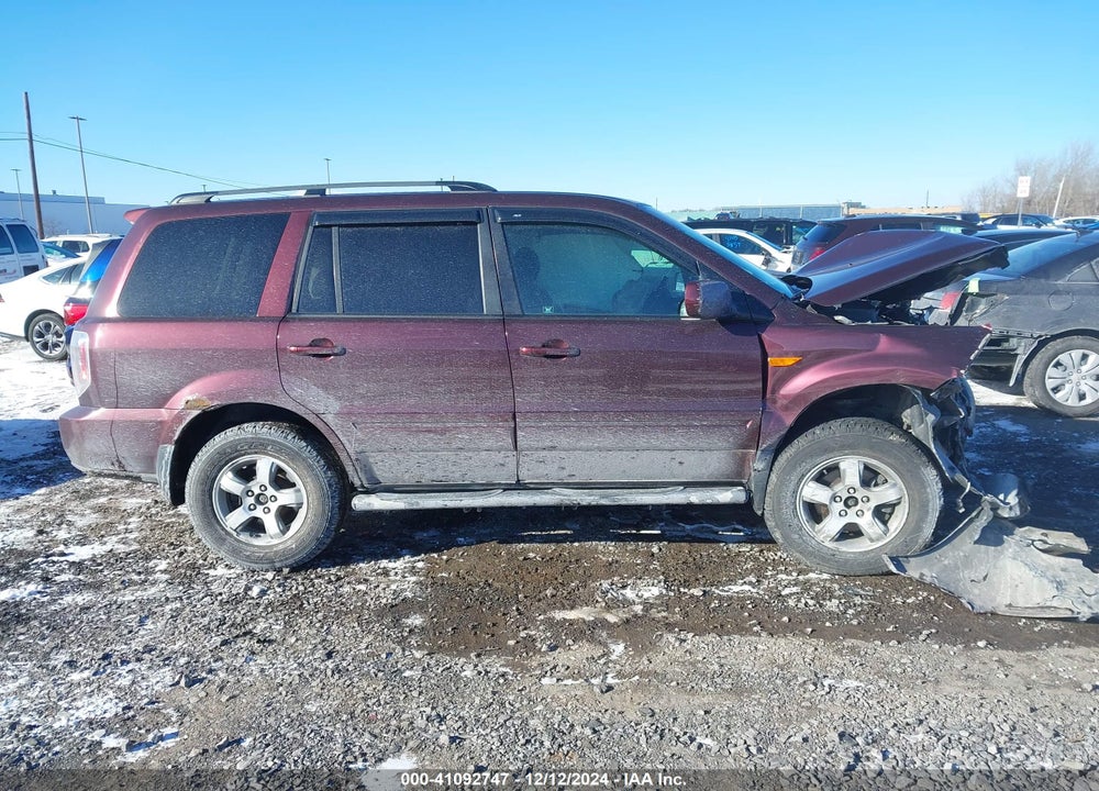 2007 HONDA PILOT EX VIN: 2HKYF18437H503792