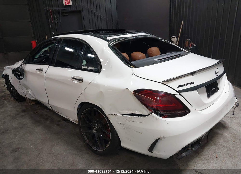 2019 MERCEDES-BENZ AMG C 43 4MATIC VIN: 55SWF6EB9KU284365
