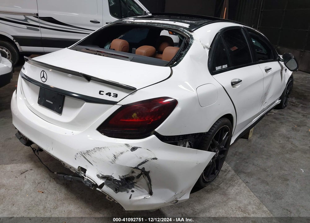 2019 MERCEDES-BENZ AMG C 43 4MATIC VIN: 55SWF6EB9KU284365