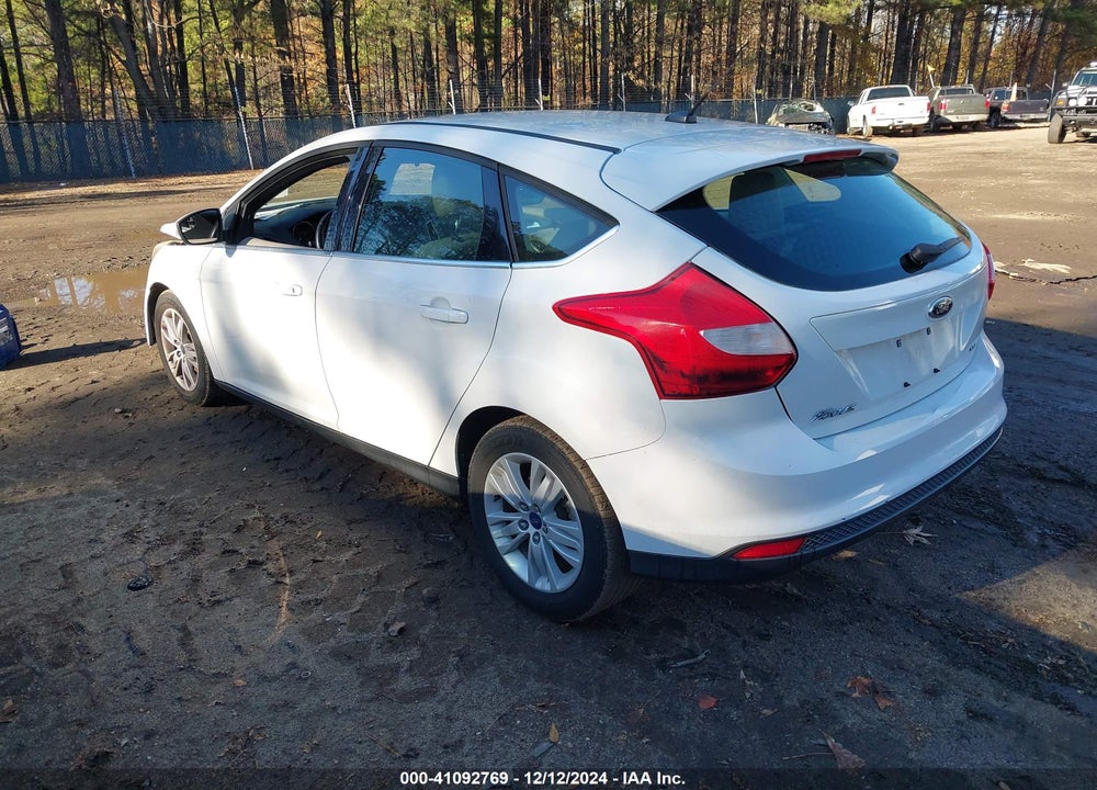 2012 FORD FOCUS SEL VIN: 1FAHP3M21CL357031