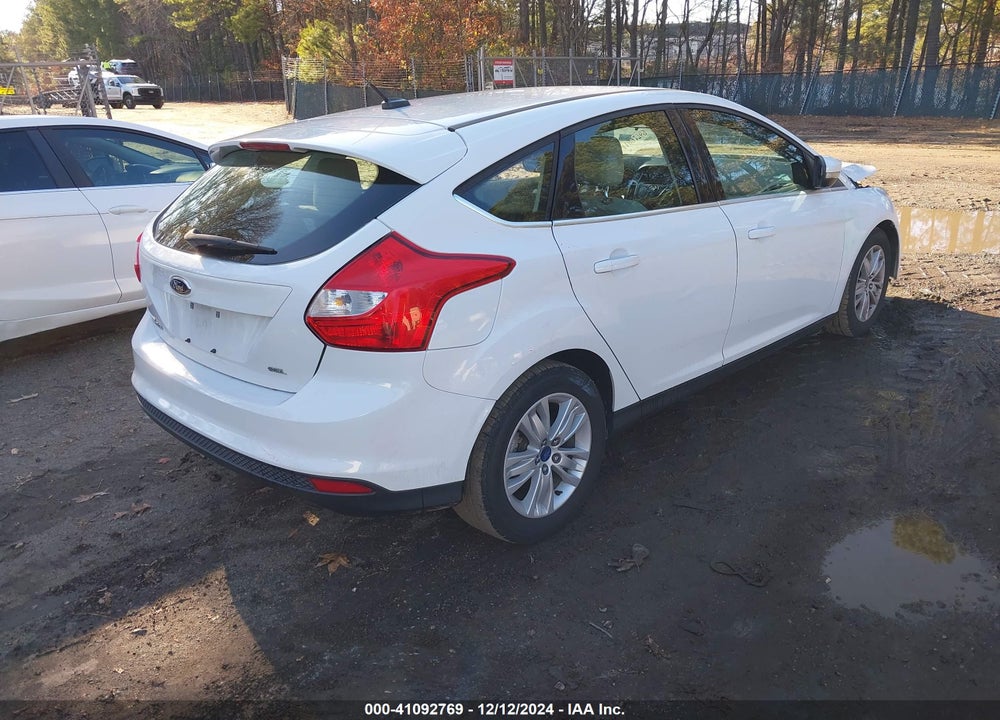 2012 FORD FOCUS SEL VIN: 1FAHP3M21CL357031