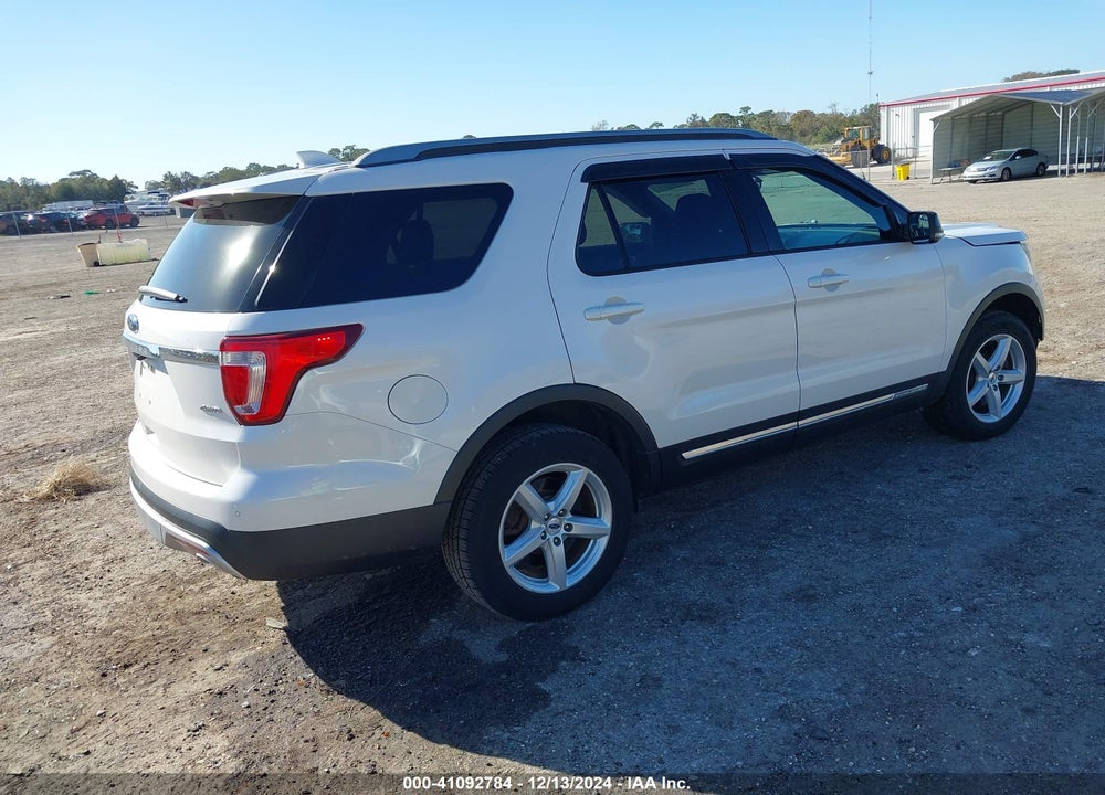 2017 FORD EXPLORER XLT VIN: 1FM5K8D88HGD32670