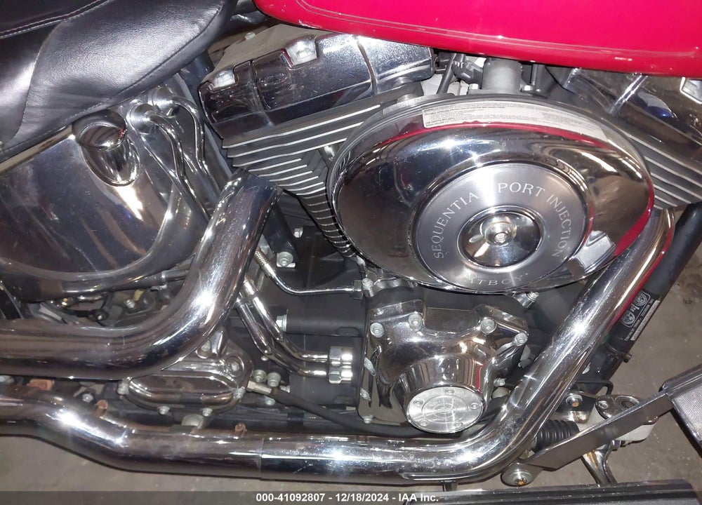 2002 HARLEY-DAVIDSON FLSTFI VIN: 1HD1BXB142Y028769