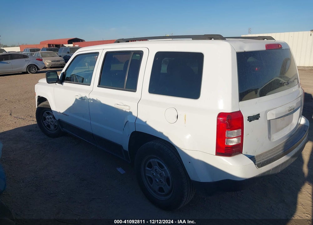 2015 JEEP PATRIOT SPORT VIN: 1C4NJPBA7FD295620