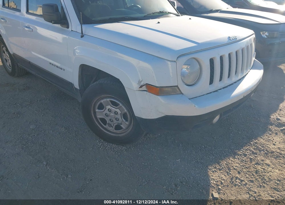 2015 JEEP PATRIOT SPORT VIN: 1C4NJPBA7FD295620