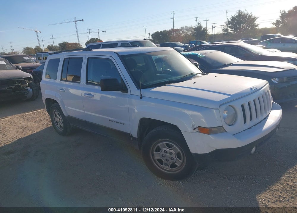 2015 JEEP PATRIOT SPORT VIN: 1C4NJPBA7FD295620