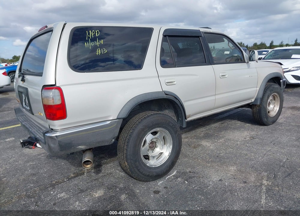 1997 TOYOTA 4RUNNER SR5 V6 VIN: JT3GN86R3V0047135