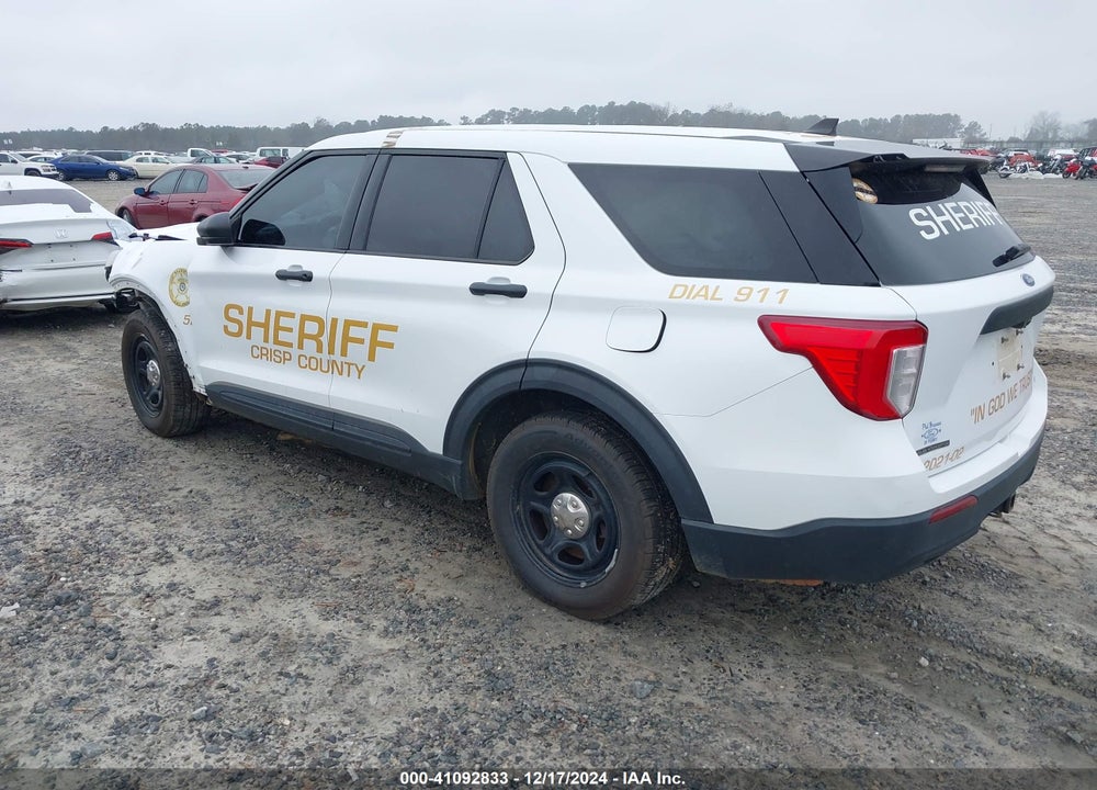 2021 FORD POLICE INTERCEPTOR VIN: 1FM5K8ABXMGA19372