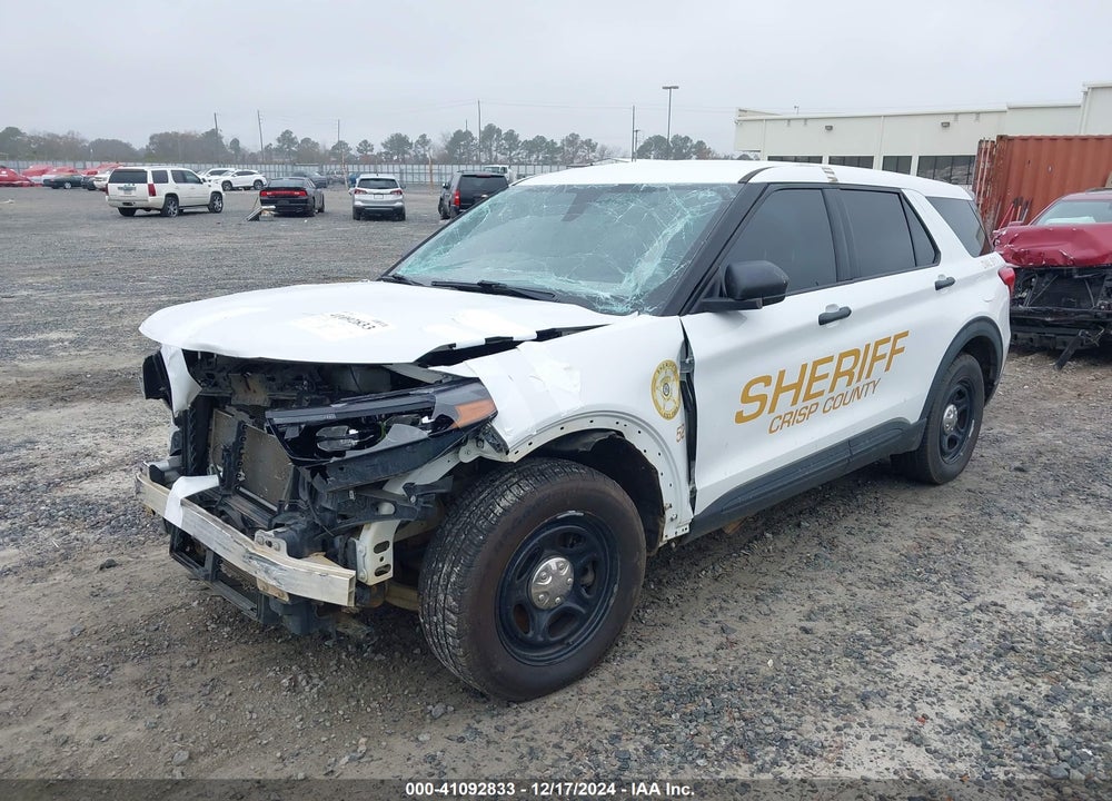 2021 FORD POLICE INTERCEPTOR VIN: 1FM5K8ABXMGA19372