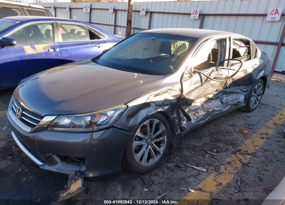 2013 HONDA ACCORD SPORT VIN: 1HGCR2E56DA060465