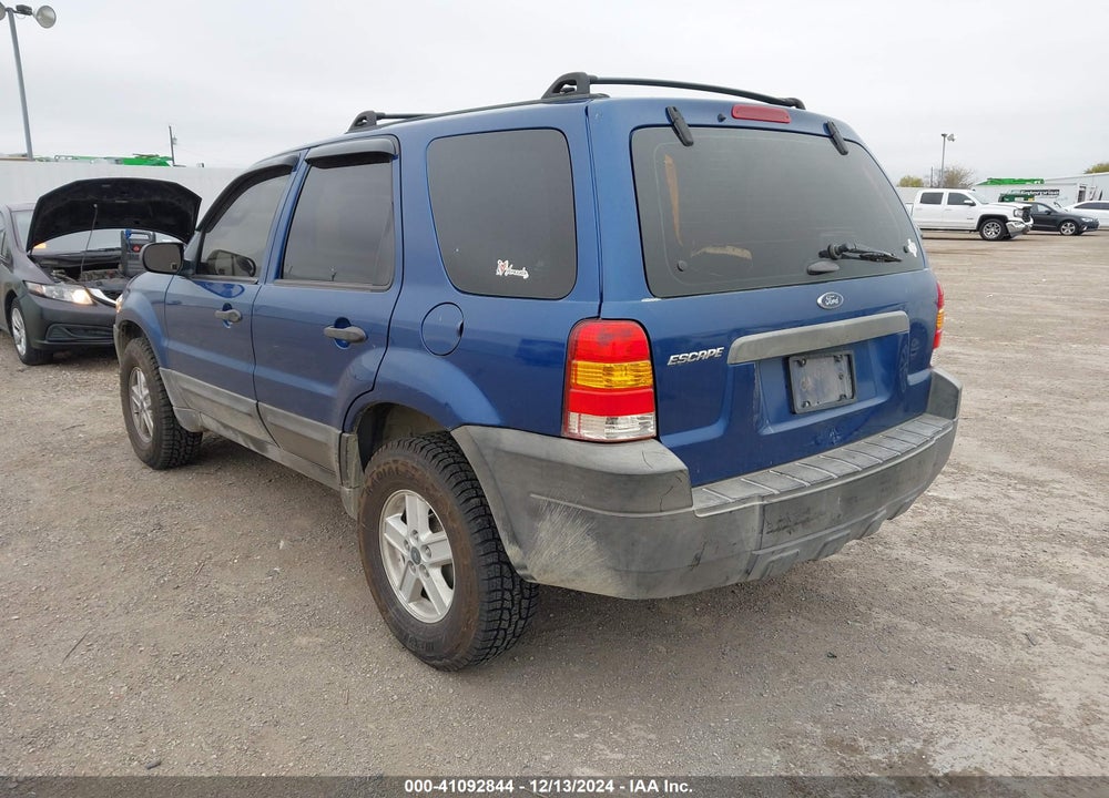 2007 FORD ESCAPE XLS/XLS MANUAL VIN: 1FMYU02Z27KA68166