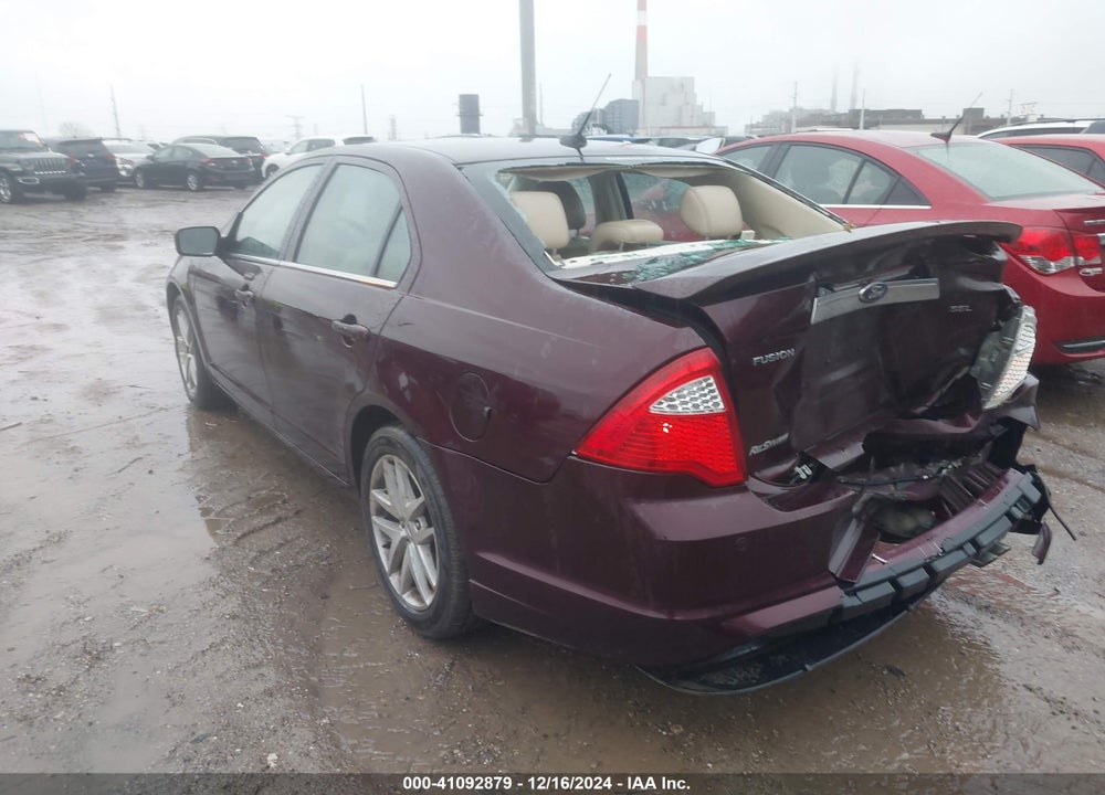 2012 FORD FUSION SEL VIN: 3FAHP0JA6CR237785
