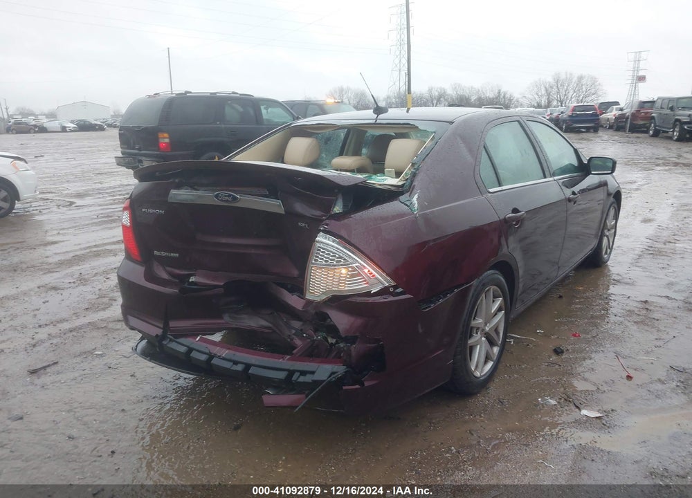 2012 FORD FUSION SEL VIN: 3FAHP0JA6CR237785