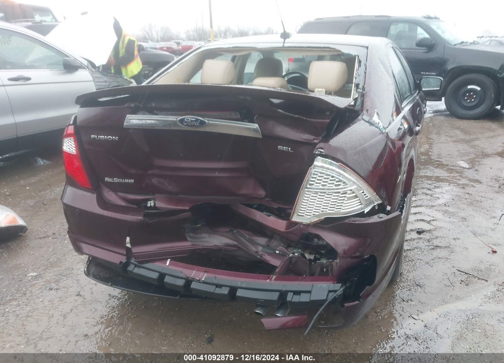 2012 FORD FUSION SEL VIN: 3FAHP0JA6CR237785