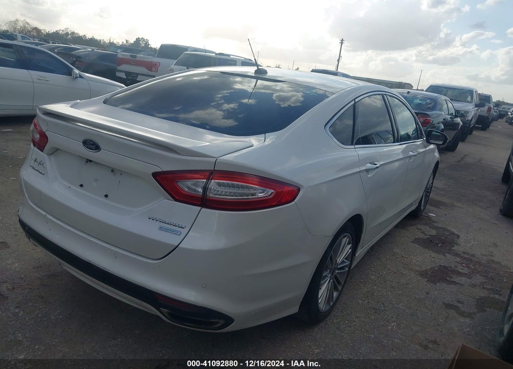 2014 FORD FUSION TITANIUM VIN: 3FA6P0K99ER292469