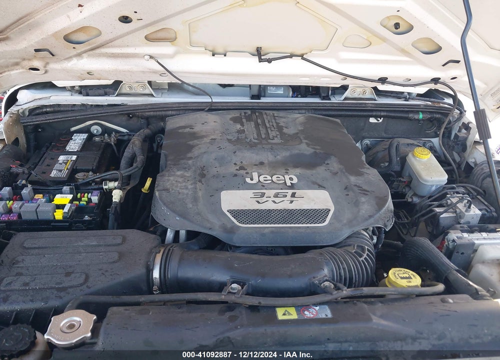 2012 JEEP WRANGLER SPORT VIN: 1C4AJWAGXCL151009