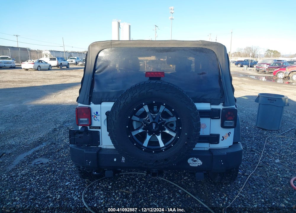 2012 JEEP WRANGLER SPORT VIN: 1C4AJWAGXCL151009