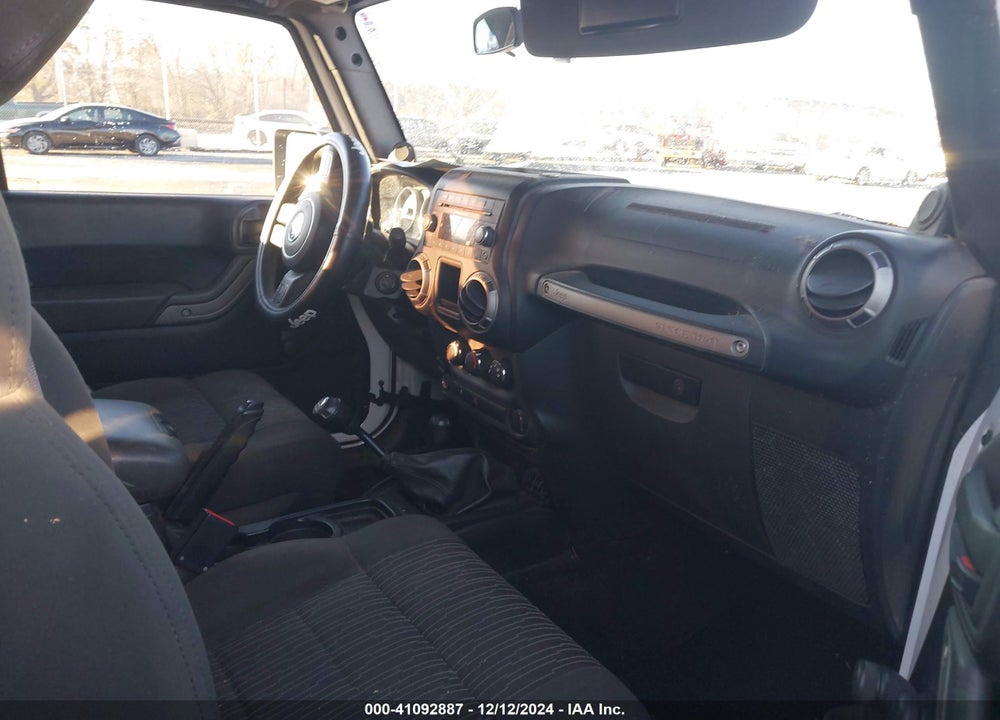 2012 JEEP WRANGLER SPORT VIN: 1C4AJWAGXCL151009