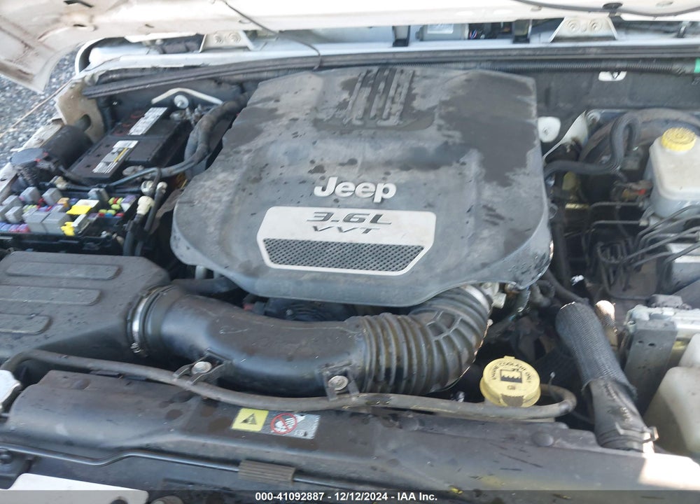 2012 JEEP WRANGLER SPORT VIN: 1C4AJWAGXCL151009