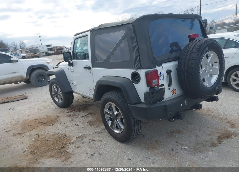 2012 JEEP WRANGLER SPORT VIN: 1C4AJWAGXCL151009