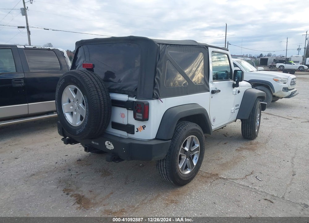 2012 JEEP WRANGLER SPORT VIN: 1C4AJWAGXCL151009