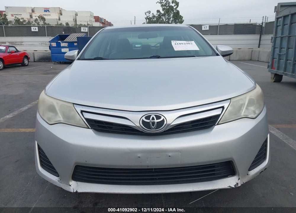 2012 TOYOTA CAMRY LE VIN: 4T4BF1FK4CR239362