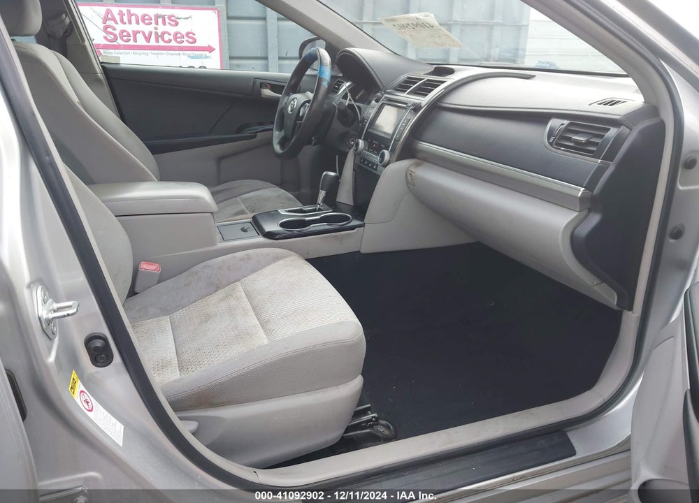 2012 TOYOTA CAMRY LE VIN: 4T4BF1FK4CR239362