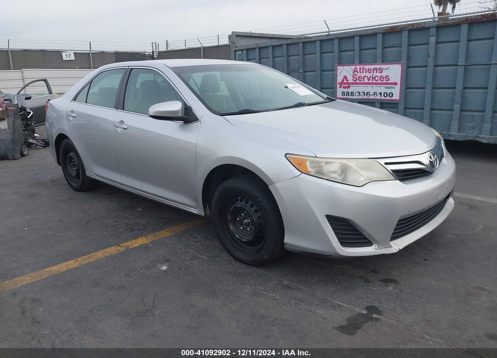 2012 TOYOTA CAMRY LE VIN: 4T4BF1FK4CR239362