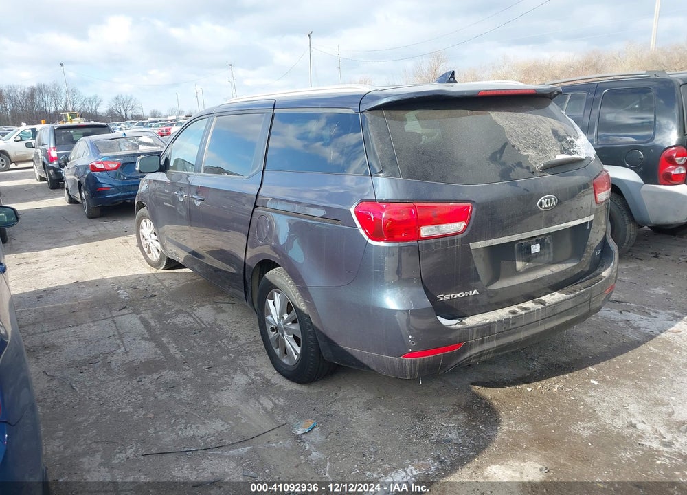 2017 KIA SEDONA LX VIN: KNDMB5C16H6290783