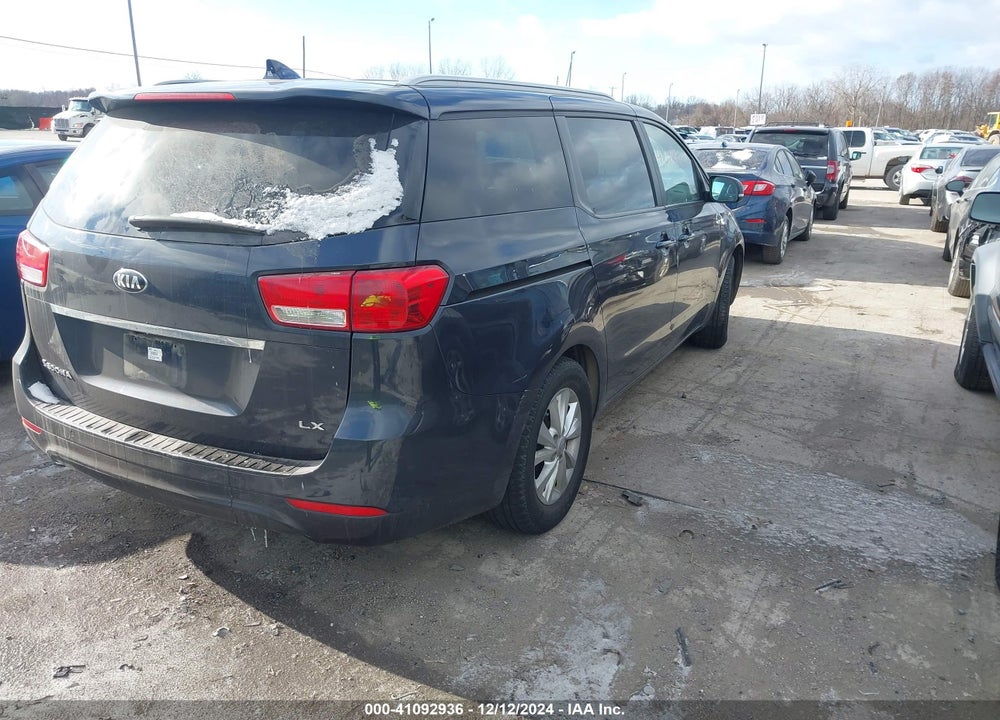 2017 KIA SEDONA LX VIN: KNDMB5C16H6290783