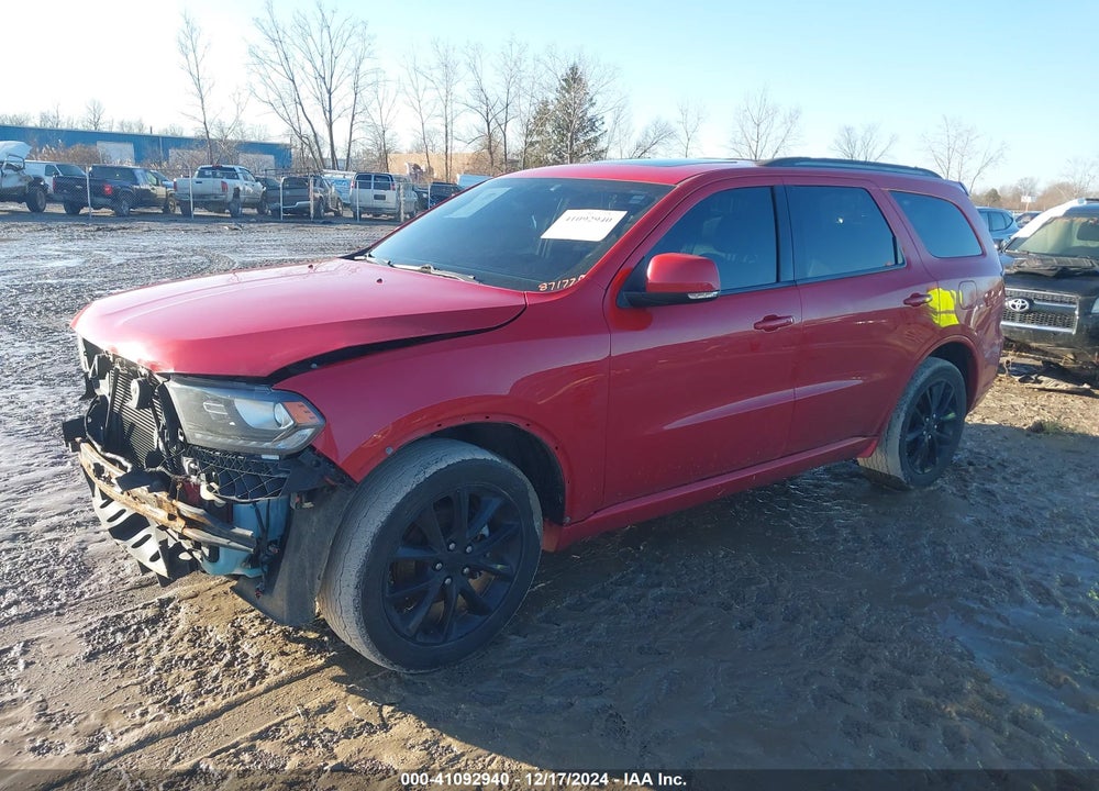 2017 DODGE DURANGO GT AWD VIN: 1C4RDJDG3HC871770