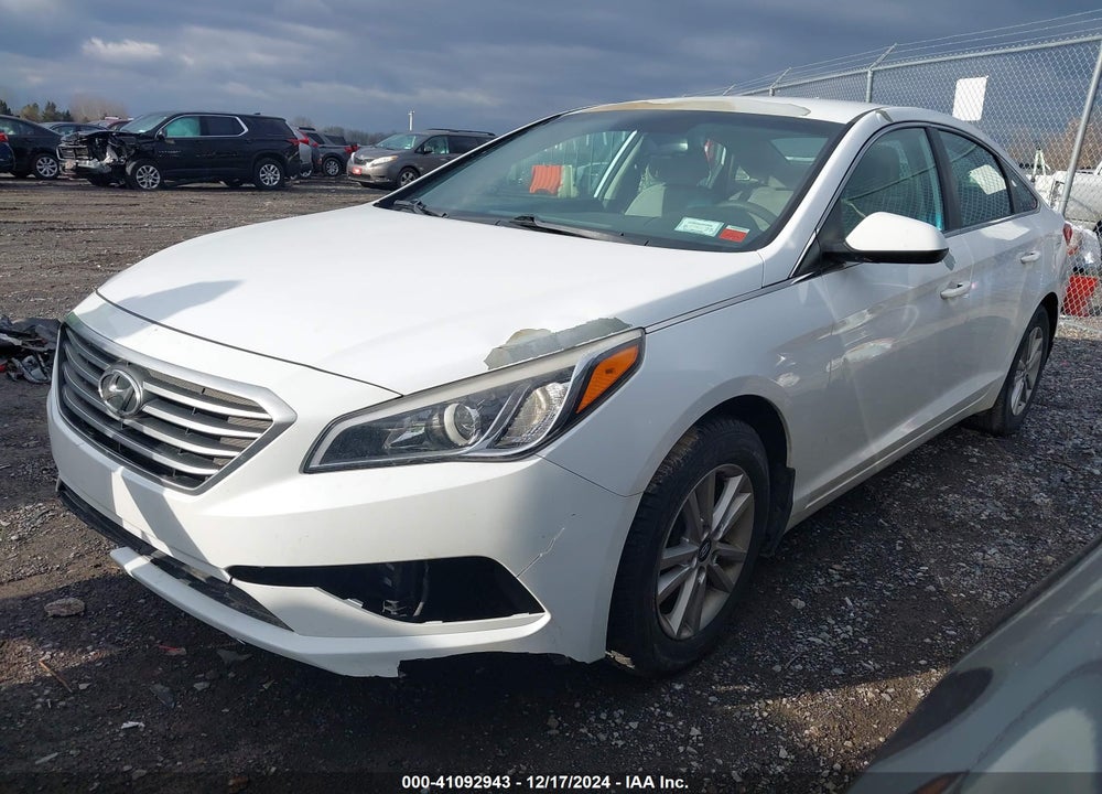 2016 HYUNDAI SONATA SE VIN: 5NPE24AF6GH321984