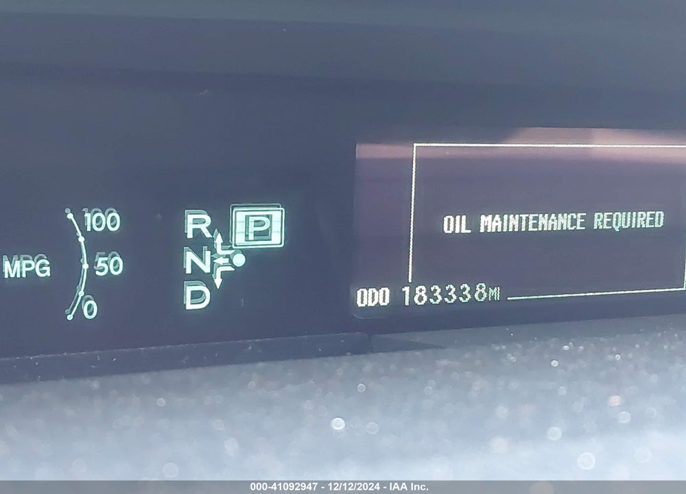 2010 TOYOTA PRIUS IV VIN: JTDKN3DU6A1007118