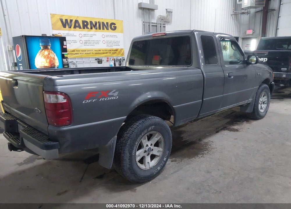 2004 FORD RANGER XLT VIN: 1FTYR15E84PA06631