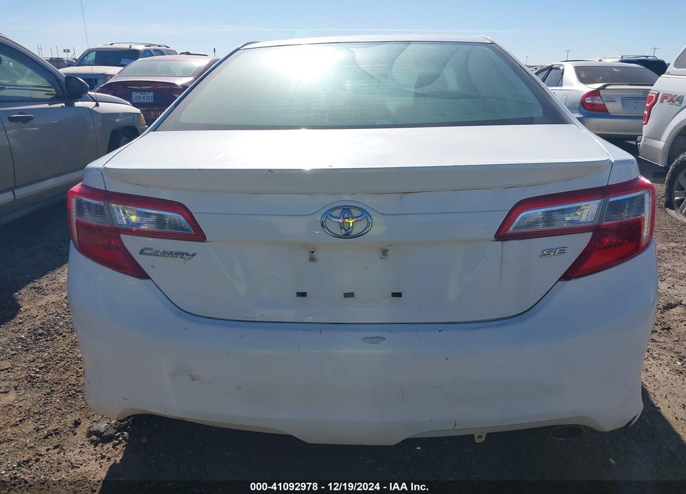2012 TOYOTA CAMRY VIN: 4T1BF1FK0CU184287
