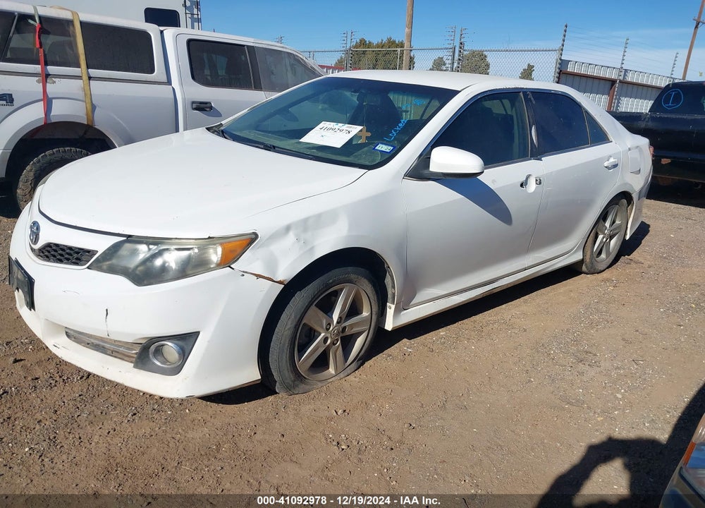 2012 TOYOTA CAMRY VIN: 4T1BF1FK0CU184287