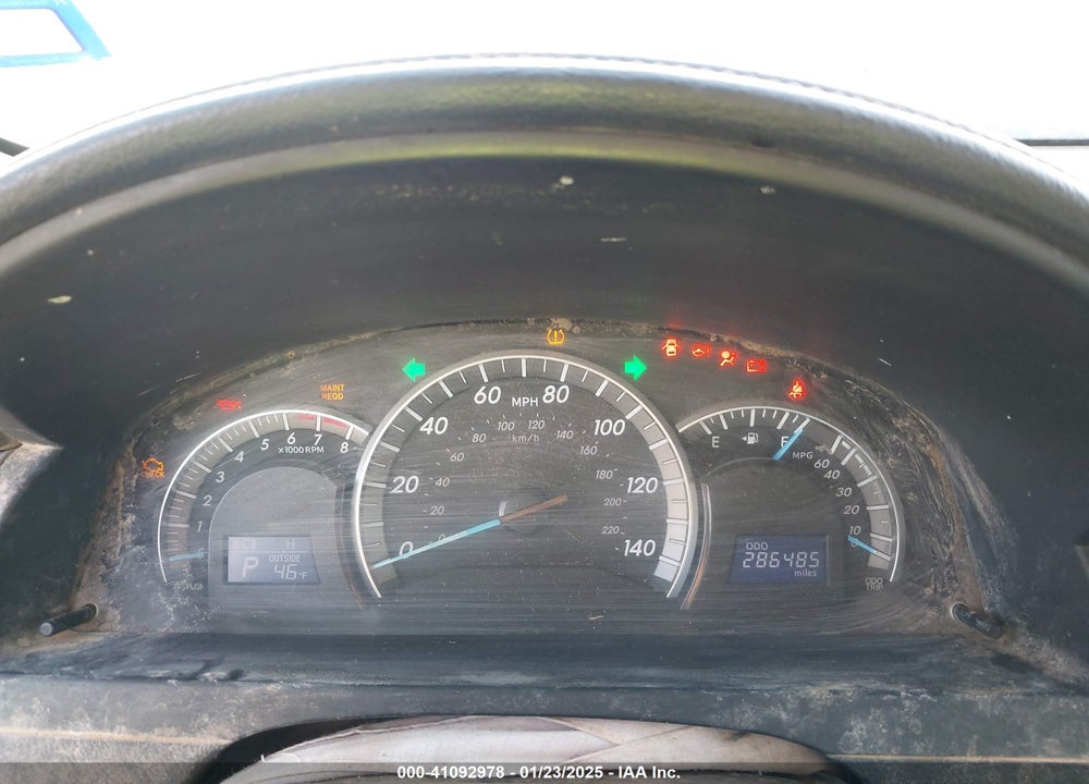2012 TOYOTA CAMRY VIN: 4T1BF1FK0CU184287
