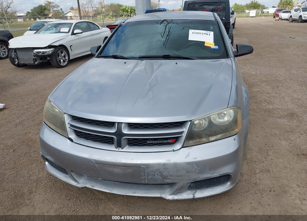 2014 DODGE AVENGER SE VIN: 1C3CDZAG2EN156069