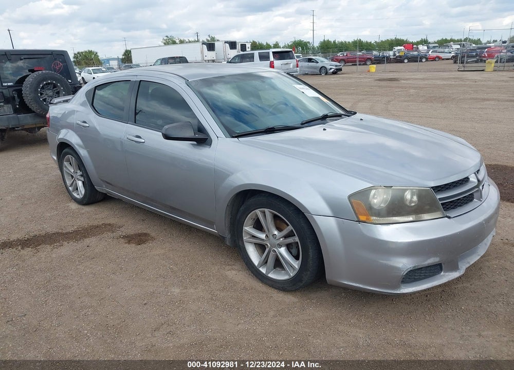 2014 DODGE AVENGER SE VIN: 1C3CDZAG2EN156069
