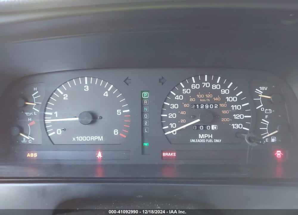 1993 TOYOTA LAND CRUISER DJ81 VIN: JT3DJ81W2P0012388