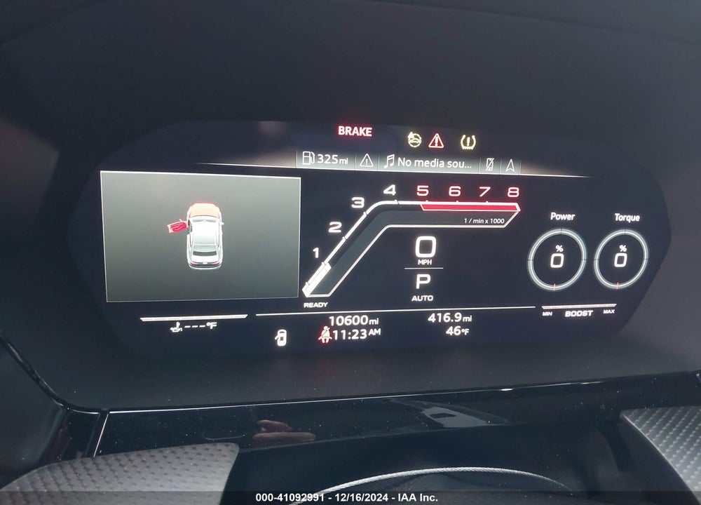 2024 AUDI RS 3 SEDAN TFSI QUATTRO S TRONIC VIN: WUAG4DGYXRA906026