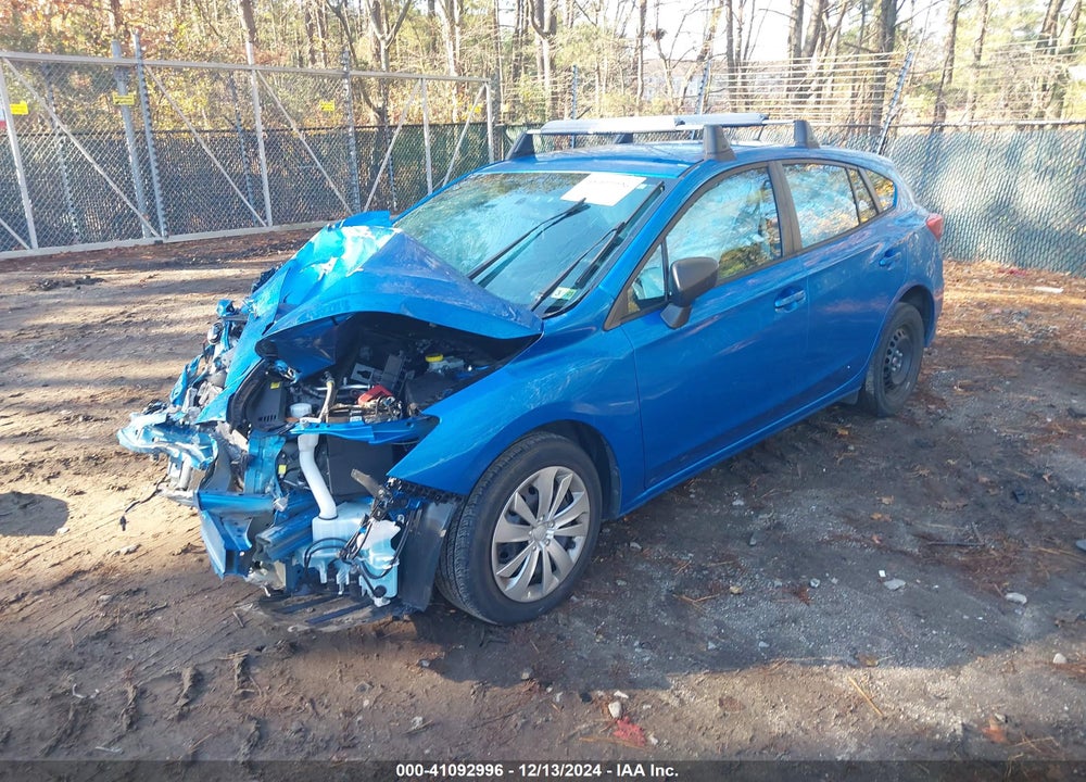 2021 SUBARU IMPREZA 5-DOOR VIN: 4S3GTAA67M1710463