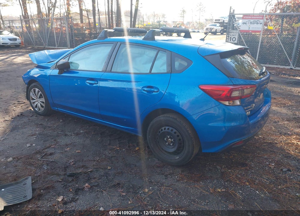 2021 SUBARU IMPREZA 5-DOOR VIN: 4S3GTAA67M1710463