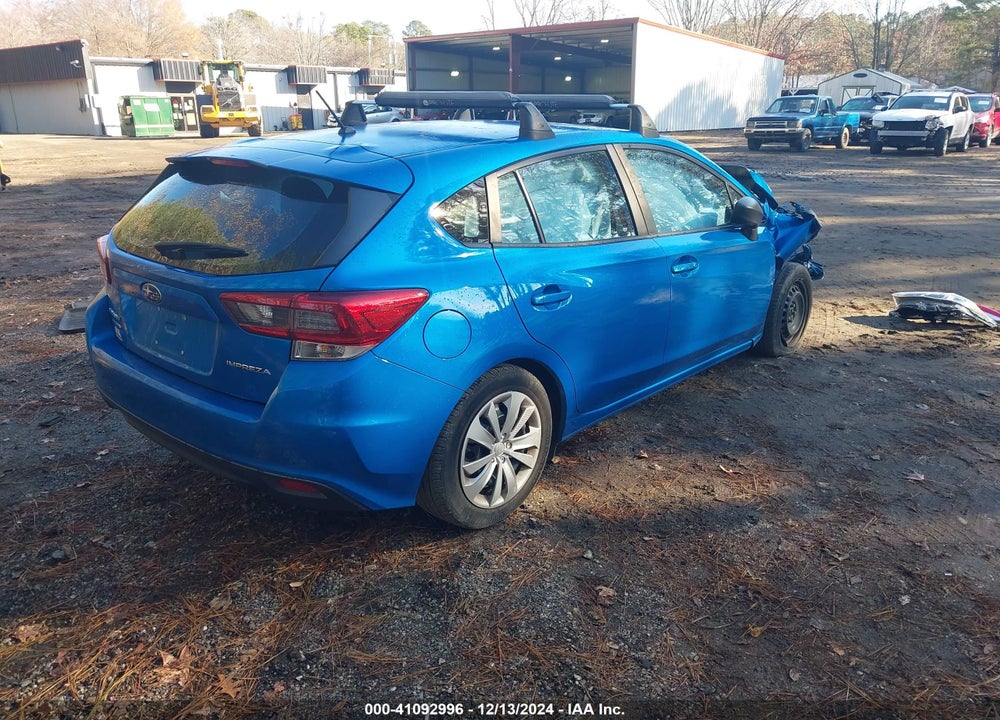 2021 SUBARU IMPREZA 5-DOOR VIN: 4S3GTAA67M1710463