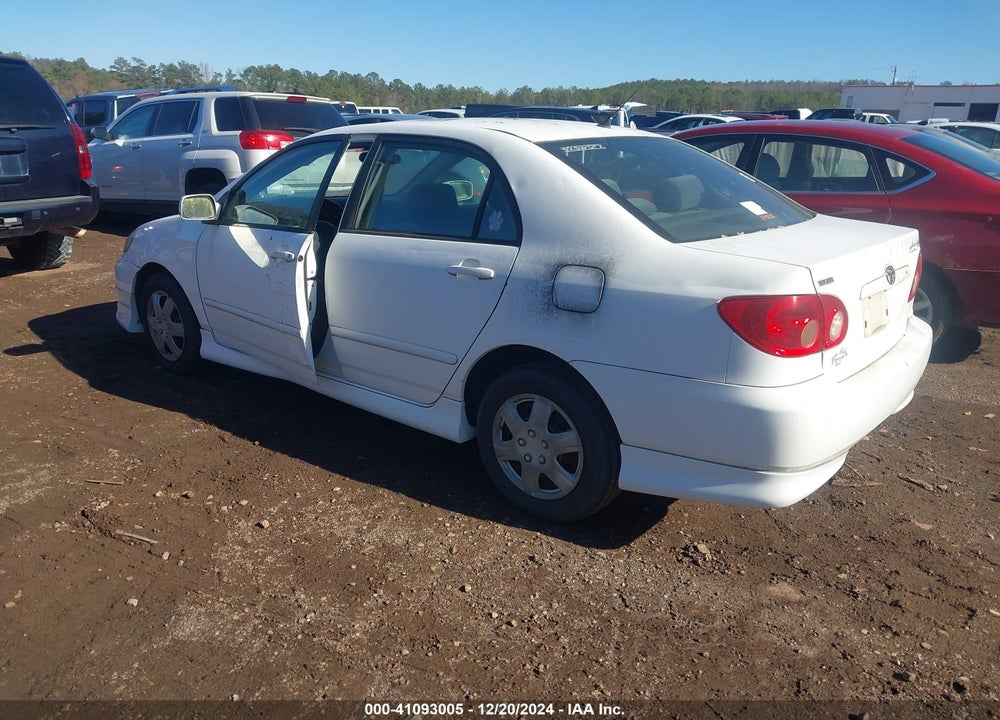 2005 TOYOTA COROLLA S VIN: 2T1BR32E15C349870