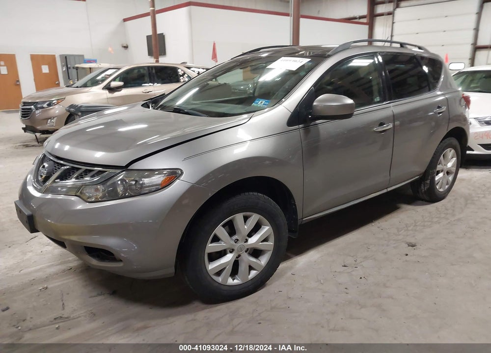 2011 NISSAN MURANO SL VIN: JN8AZ1MW0BW158373